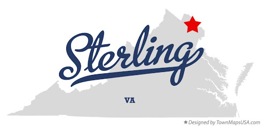 Sterling in Loudoun County, Virginia. (Courtesy: Town Maps US)